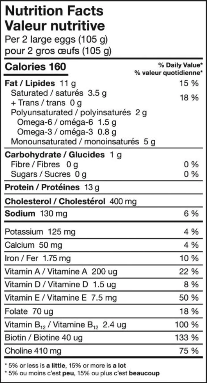 Free Run Omega 3 Large Eggs